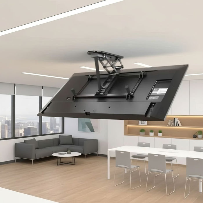 Maclean MC-880 Electric Ceiling TV Mount, 32"-70" 35kg max + Remote Control max VESA 600x411