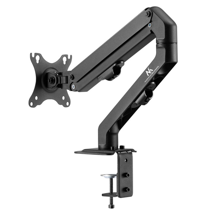 Maclean MC-906 Monitor Mount Holder Desk Table Mount 17" - 27" Adjustable Rotatable VESA 7 kg