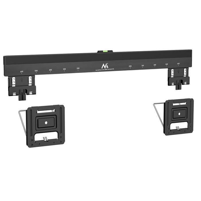 Maclean MC-481 Ultra Flat Slim TV Wall Mount Bracket Holder for 37-80" Flat Curved up to 75kg Max. VESA 600x400 Universal TV Mount Holde