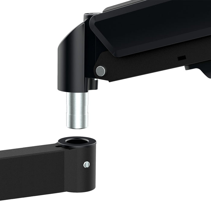 Maclean monitor mount, gas spring, 17"-32", 2-10kg, black, MC-135