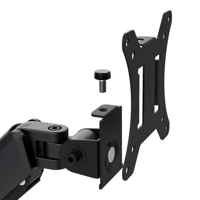 Maclean monitor mount, gas spring, 17"-32", 2-10kg, black, MC-135