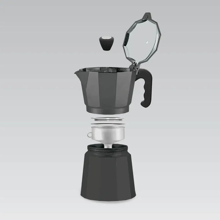 Maestro 6 cup coffee machine MR-1666-6-BLACK black - Tea and coffee makersAGD-ZAP<<<Home Appliance