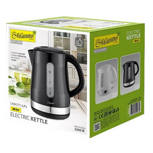 MAESTRO electric kettle 1,7 l MR-035-BLACK - Electric kettlesAGD-CZE<<<Home Appliance - ProductsAGD<<<ActionPL