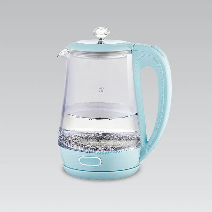 Maestro MR-052-BLUE Electric glass kettle blue 1.7 L - Electric kettlesAGD-CZE<<<Home Appliance - ProductsAGD<<<ActionPL