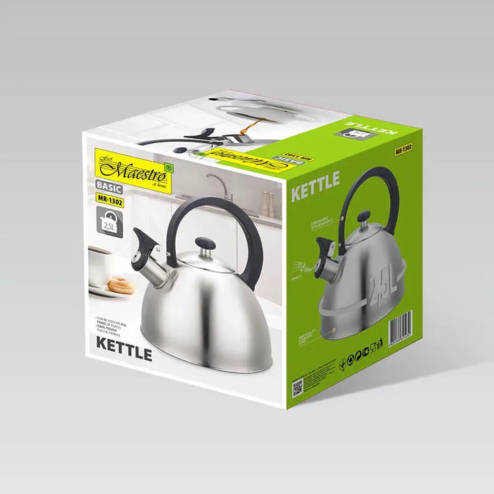 Maestro MR-1302 kettle 2.5 L Stainless steel - Non-electric kettlesAGD-CZN<<<Home Appliance - ProductsAGD<<<ActionPL