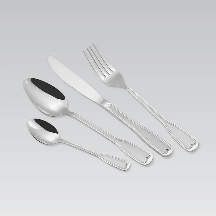 MAESTRO MR-1519-24 flatware set Stainless steel 24 pc(s) Silver - Cutlery and cooking utensilsAGD-SZT<<<Home Appliance