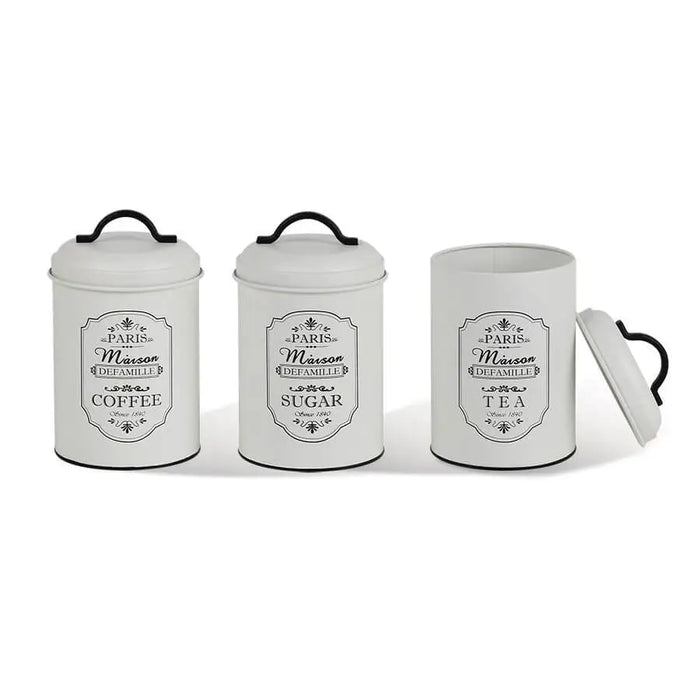 Maestro MR-1771 Paris Maison - container set 3 pieces - Food containers (made of metal)AGD-PNM<<<Home Appliance