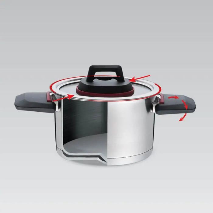 Maestro MR-3530-18 Pot with folding handles 2.3 l - Non-electric pots / pansAGD-GAR<<<Home Appliance