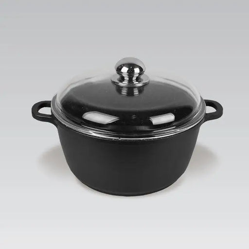 Maestro MR-4628C Pot with lid 28 cm 5,8 l Black - Non-electric pots / pansAGD-GAR<<<Home Appliance