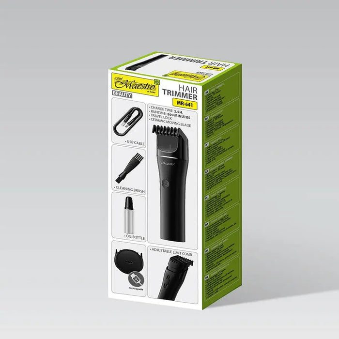 MAESTRO MR-641 USB hair trimmer - Hair clippersAGD-STR<<<Home Appliance - ProductsAGD<<<ActionPL