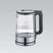 Maestro MR053 electric kettle 1.7 L 2200 W Black Transparent - Electric kettlesAGD-CZE<<<Home Appliance