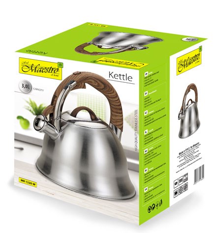Non-electric kettle Maestro MR-1320W Silver 3.0 L