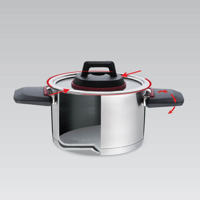 Maestro MR-3530-24 Pot with folding handles 5.5 l