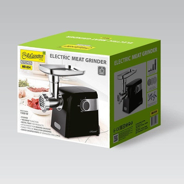 Maestro MR-854 Meat Grinder 1500 W Black