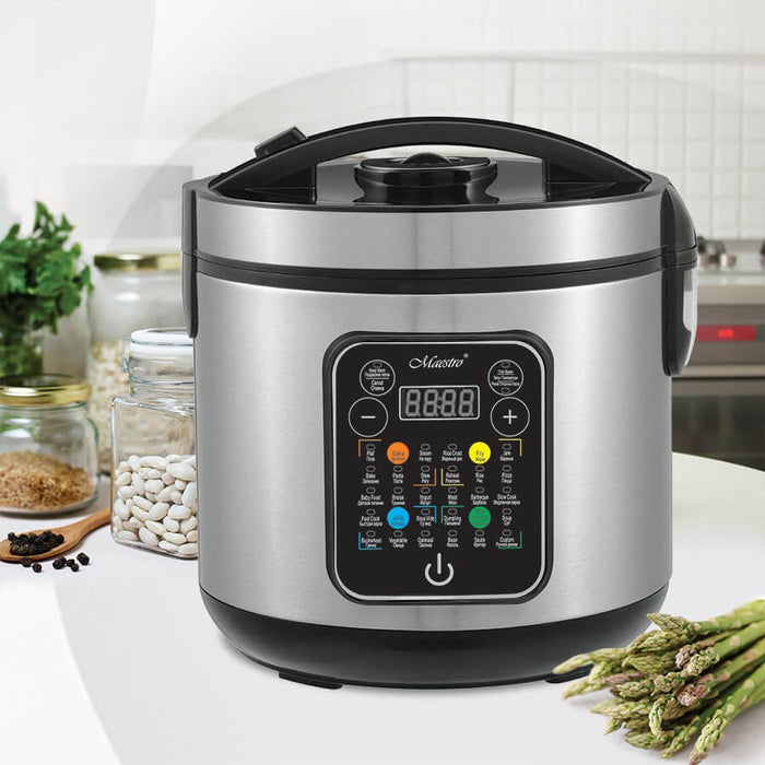 Maestro MR-794 multi cooker 5 L 900 W Black, Satin steel