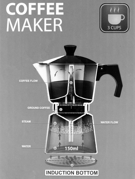 Coffee machine for 6 cups MR-1667-6 MAESTRO
