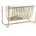 Magazine rack DKD Home Decor Mirror Golden Metal (76 x 35 x 83 cm) - Декорация и Осветление<<<Дом