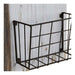 Magazine rack DKD Home Decor White Brown Metal Paolownia wood (57 x 10 x 40 cm) - Декорация и Осветление<<<Дом