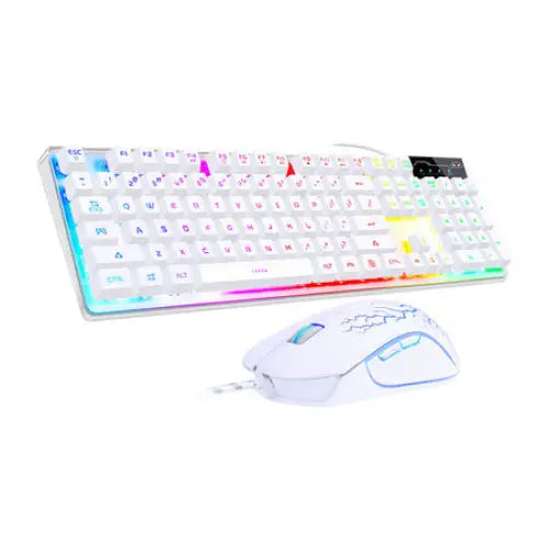 MageGee K1 wired keyboard + mouse set (white) - Sets<<<Keyboards<<<Gaming<<<InnproXML