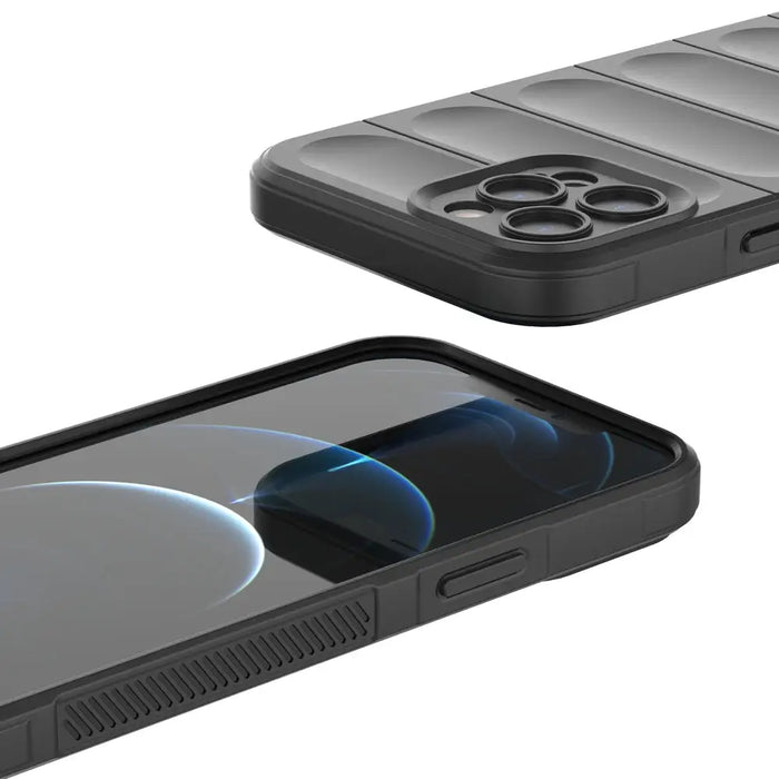 Magic Shield Case case for iPhone 12 Pro Max flexible armored dark blue cover - Cell phone cases and covers<<<HurtelXML