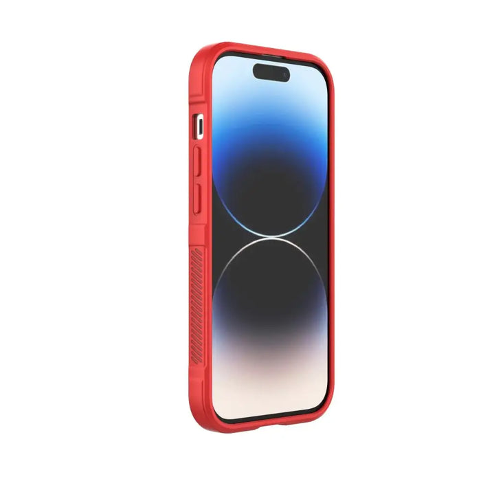 Magic Shield Case case for iPhone 14 Pro elastic armored cover in burgundy - Cell phone cases and covers<<<HurtelXML