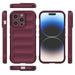 Magic Shield Case case for iPhone 14 Pro elastic armored cover in burgundy - Cell phone cases and covers<<<HurtelXML