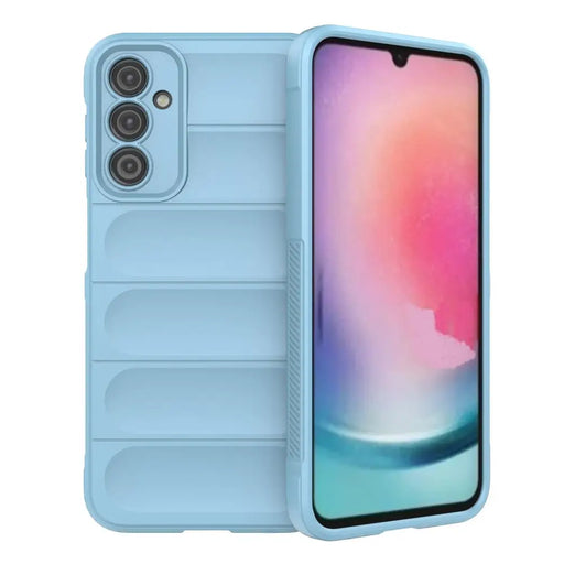 Magic Shield Case for Samsung Galaxy A24 4G flexible armored cover light blue - Cell phone cases and covers<<<HurtelXML