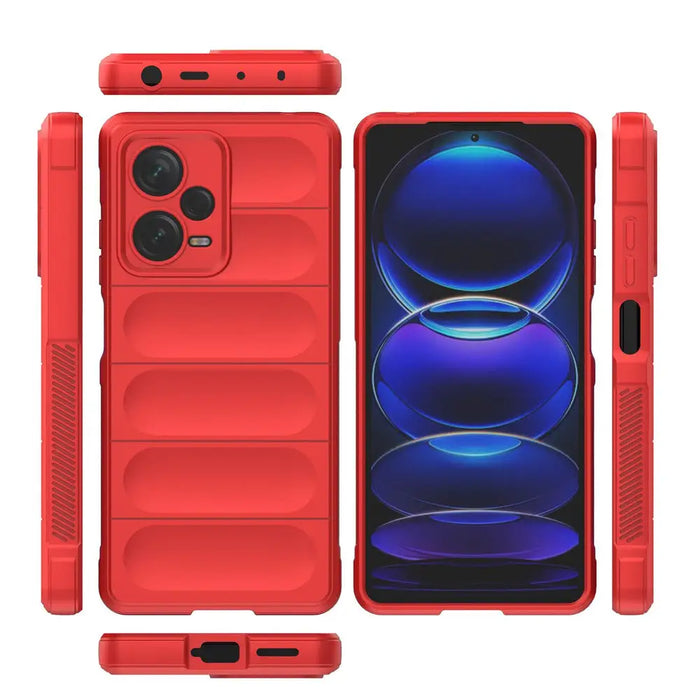 Magic Shield Case for Xiaomi Redmi Note 12 Pro+ flexible armored cover red - Cell phone cases and covers<<<HurtelXML