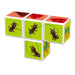 Magicube Printed Insects magnetic blocks + cards 7 pieces GEOMAG GEO-121 - Blocks and construction