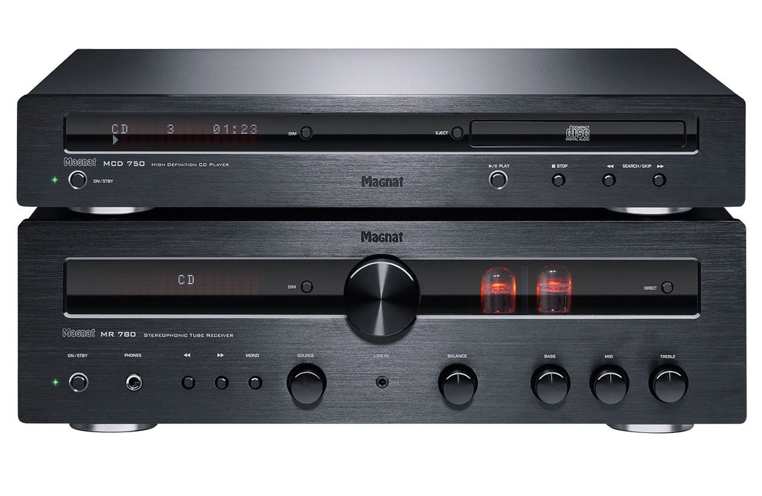 MAGNAT MR 780 Hybrid Stereo amplifier Black