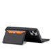 Magnet Card Case for iPhone 12 cover card wallet card stand black - Cell phone cases and covers<<<HurtelXML