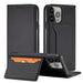 Magnet Card Case for iPhone 13 mini cover card wallet card stand black - Cell phone cases and covers<<<HurtelXML