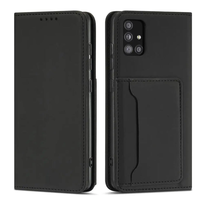 Magnet Card Case Case for Samsung Galaxy A13 5G Pouch Wallet Card Holder Black - Cell phone cases and covers<<<HurtelXML