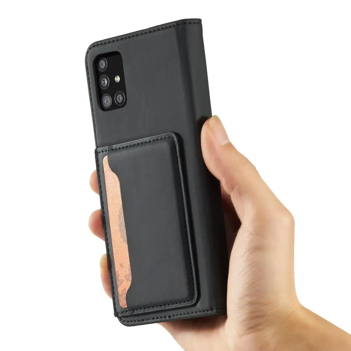 Magnet Card Case Case for Samsung Galaxy A13 5G Pouch Wallet Card Holder Black - Cell phone cases and covers<<<HurtelXML