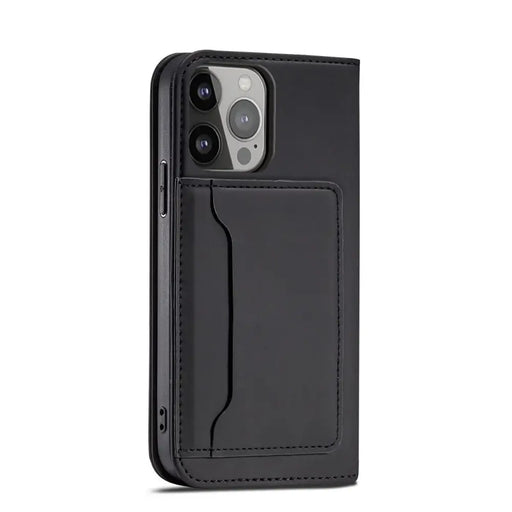 Magnet Card Case for Samsung Galaxy A23 5G cover with flip wallet stand black - Cell phone cases and covers<<<HurtelXML