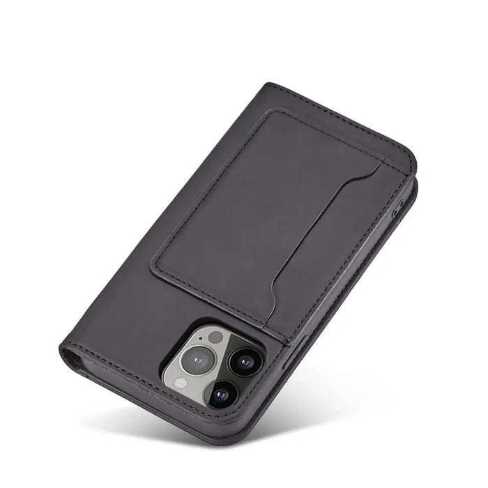 Magnet Card Case for Samsung Galaxy A23 5G cover with flip wallet stand black - Cell phone cases and covers<<<HurtelXML