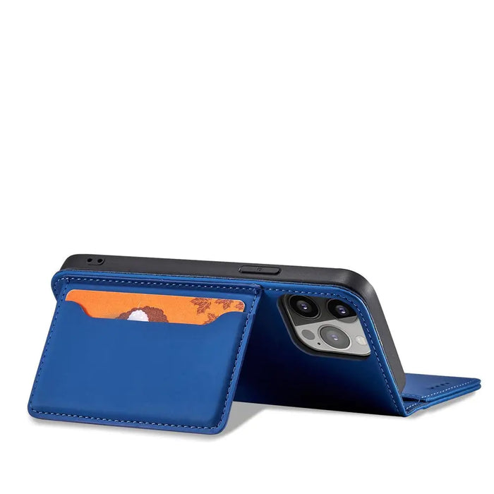 Magnet Card Case for Samsung Galaxy A23 5G flip cover wallet stand blue - Cell phone cases and covers<<<HurtelXML
