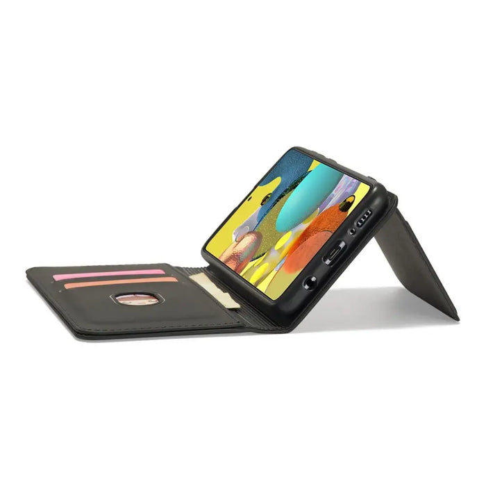Magnet Card Case Case for Samsung Galaxy A53 5G Pouch Wallet Card Holder Black - Cell phone cases and covers<<<HurtelXML