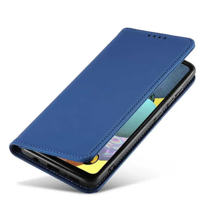 Magnet Card Case Case for Xiaomi Redmi Note 11 Pouch Card Wallet Card Holder Blue - Cell phone cases