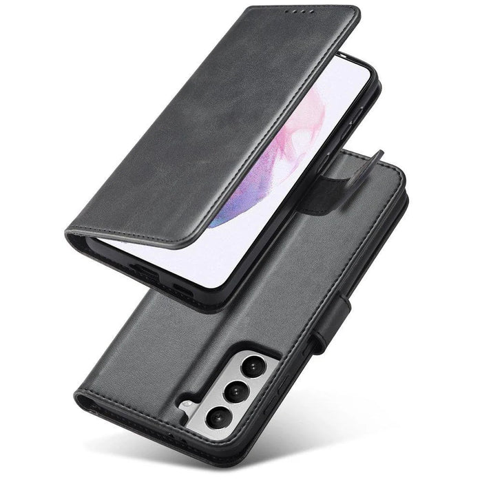Magnet Case Elegant Case Cover Flip Cover Samsung Galaxy S22 + (S22 Plus) Black - Cell phone cases