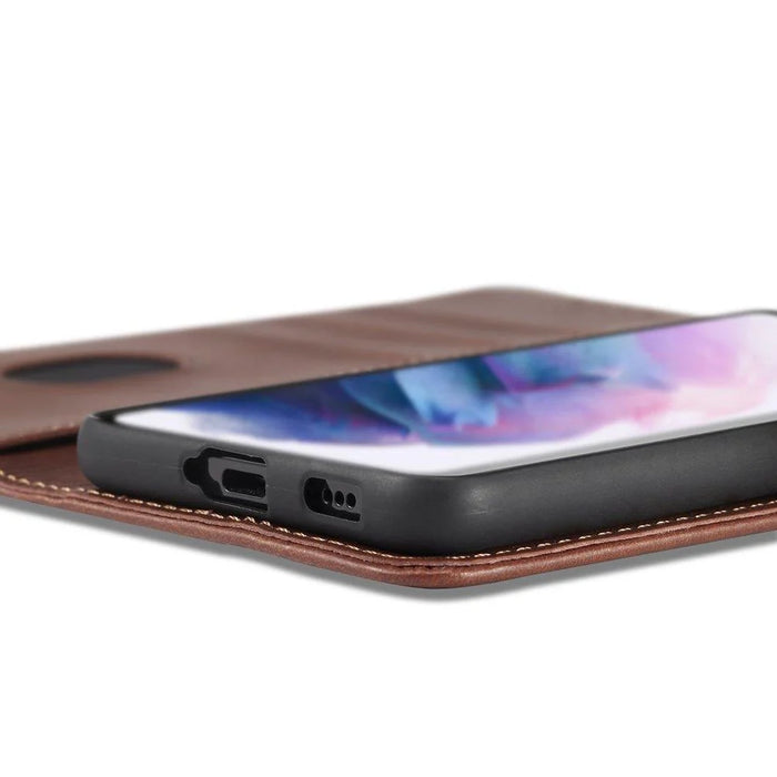 Magnet Case Elegant Case Cover Flip Cover Samsung Galaxy S22 + (S22 Plus) Black - Cell phone cases