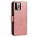 Magnet Case elegant case cover flip cover with stand function for iPhone 14 Pro pink - Cell phone cases