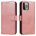 Magnet Case elegant case cover flip cover with stand function for iPhone 14 Pro pink - Cell phone cases
