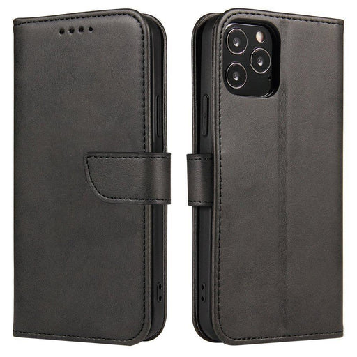 Magnet Case elegant case case cover with a flap and stand function for Motorola Moto G100 / Edge S black - Cell phone