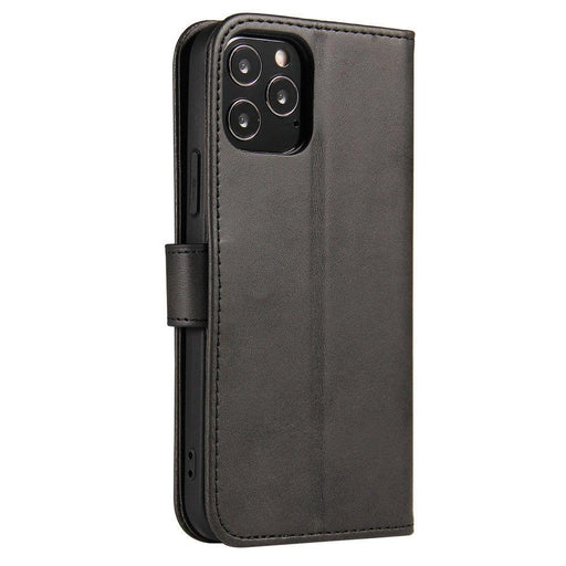 Magnet Case elegant case case cover with a flap and stand function for Motorola Moto G100 / Edge S black - Cell phone