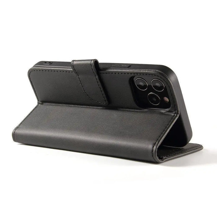 Magnet Case elegant case case cover with a flap and stand function for Motorola Moto G71 5G black - Cell phone cases