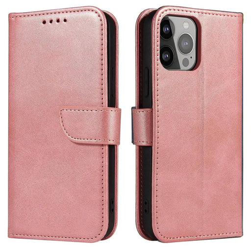 Magnet Case for Samsung S24 Plus with flap and wallet - pink - Cell phone cases and covers<<<HurtelXML