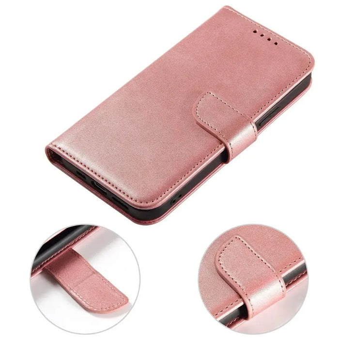 Magnet Case with flap for iPhone 16e - pink - Cell phone cases and covers<<<HurtelXML