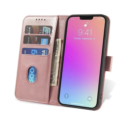 Magnet Case with flap for Samsung Galaxy A26 - pink - Cell phone cases and covers<<<HurtelXML