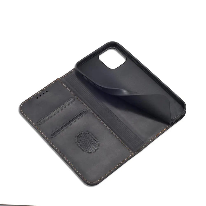 Magnet Fancy Case Case for iPhone 12 Pro Max Pouch Wallet Card Holder Black - Cell phone cases and covers<<<HurtelXML
